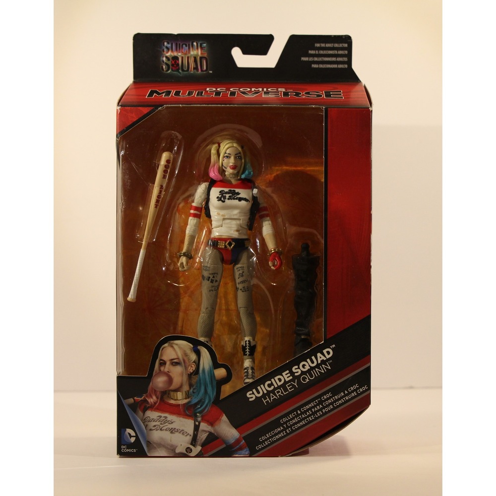 Mattel DC COMICS Multiverse Suicide Squad HARLY QUINN 6" Figure Brrand New (F)